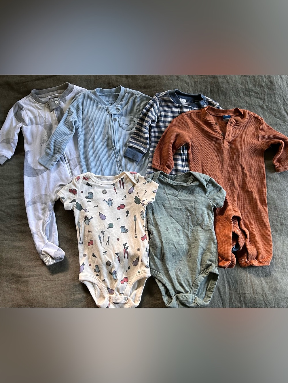 Lot of Six 3-6M Baby Boy Outfits